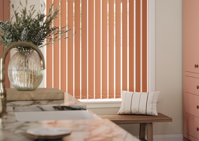 Roma, Orange Tiger - Vertical Blind - Image 5